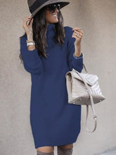 Womens Oversized Black Turtleneck Sweater - Chic Acrylic Fall and Winter Fashion 1