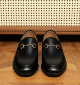 Mocassins à enfiler confortables pour hommes en matériau flexible