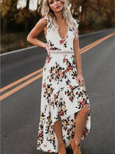 Womens Summer Dress 2025 - Sleeveless V-Neck Maxi Dress 1