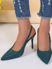 Escarpins fermés avec bride arrière – Chaussures pour femmes élégantes et confortables