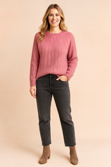 Aneta | Ribbed sweater 1