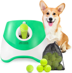 Automatic ball launcher for dogs with 3 distance settings 0