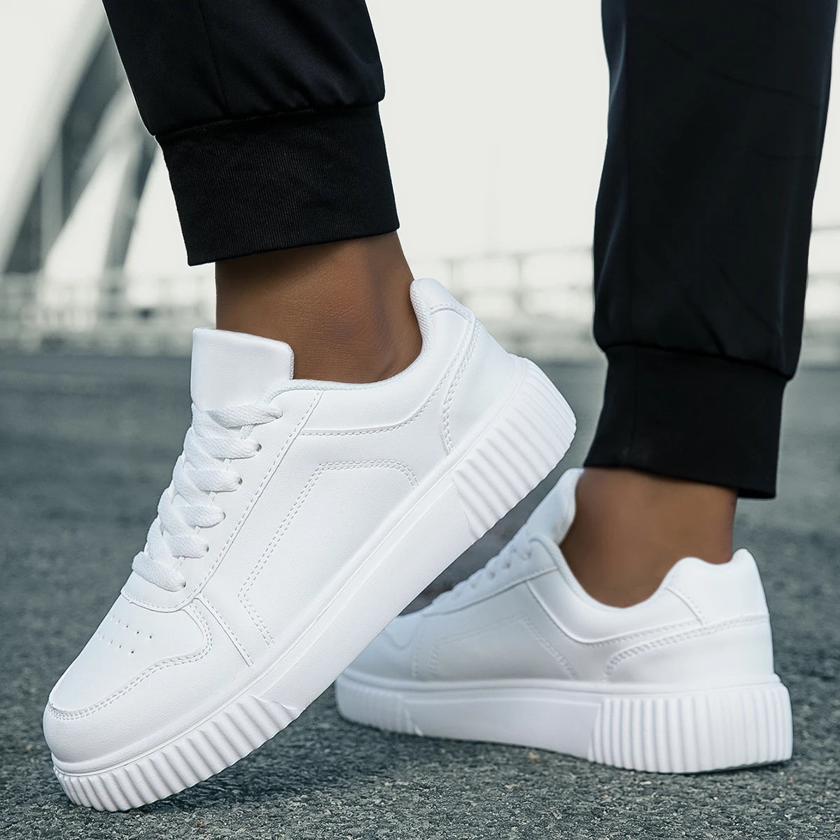 Cushioned Casual Sneakers for Women – Non-Slip Grip Comfort Design 0