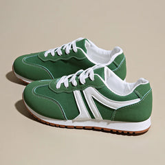 Cushioned Lace-Up Sneakers for Women – Stylish & Versatile for All-Day Wear 1