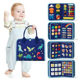 Early Learning Montessori Activity Book – Felt Busy Book for Toddlers and Preschoolers 0