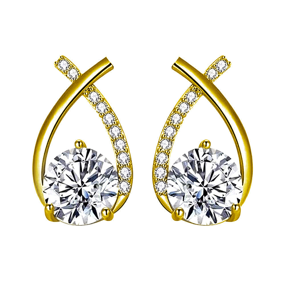 Elegant Gold Earrings in a Modern Design – Perfect for Any Occasion 0