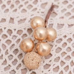 Golden Elegance | Christmas Tree Bouquet Set for Festive Decor 0