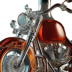 Harley Motorcycle Shaped Whiskey Decanter for Home Bar 5