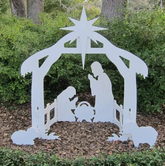 Holy Night Outdoor Christmas Nativity Set 0