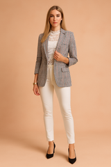 Jovie | Elegant Womens Jacket with Shawl Collar 1