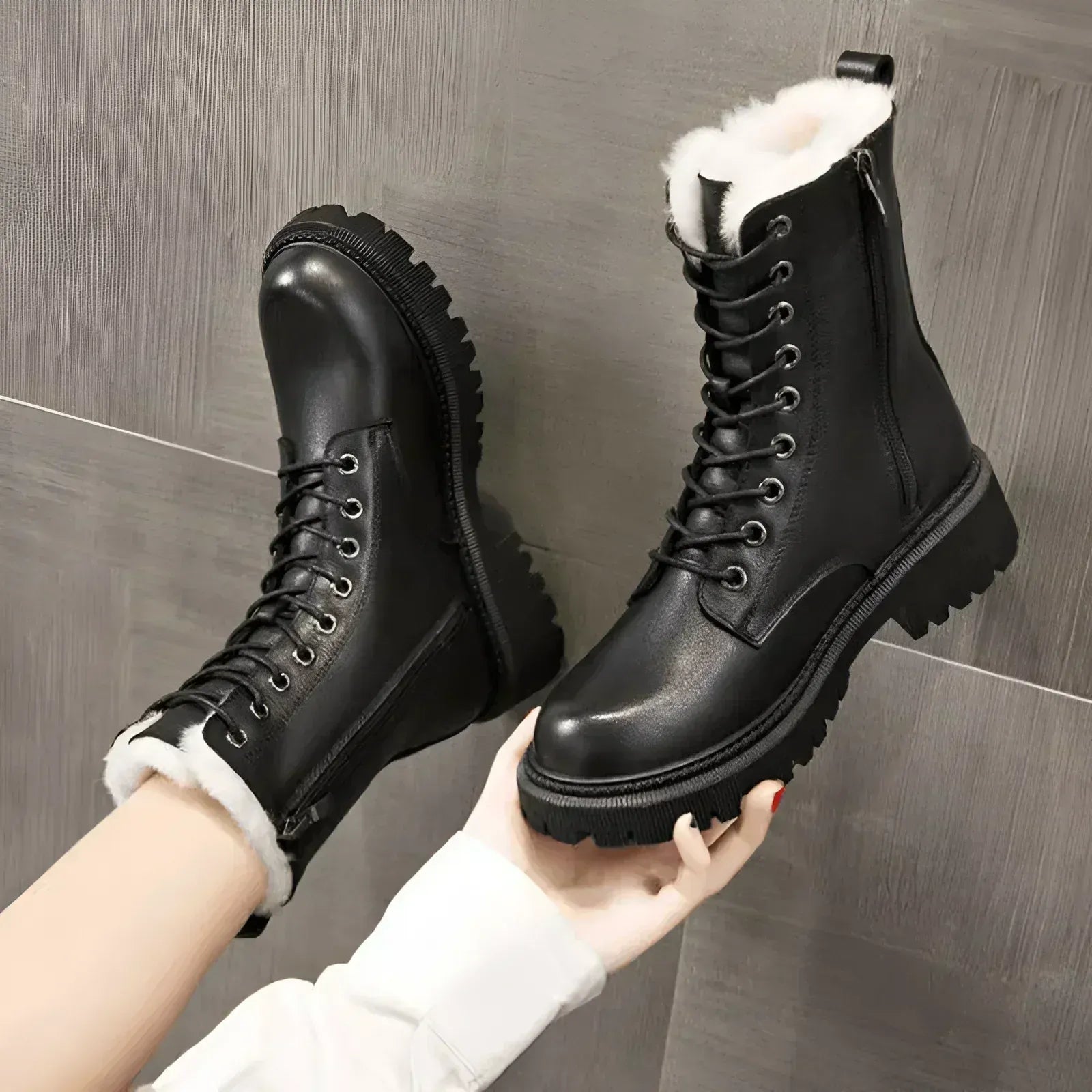 Lace-Up Ankle Boots for Women – Stylish & Functional Design 0