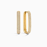 Large Gold Hoop Earrings – Elegant Jewelry for Every Occasion, High Quality, Classic Style 0
