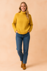 Lena | High-neck sweater 0
