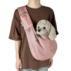 Lightweight and breathable crossbody bag for dogs 2