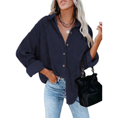 Marlow | Oversized blouse with a classic collar