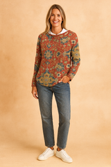 Maja | Vintage floral sweater 1