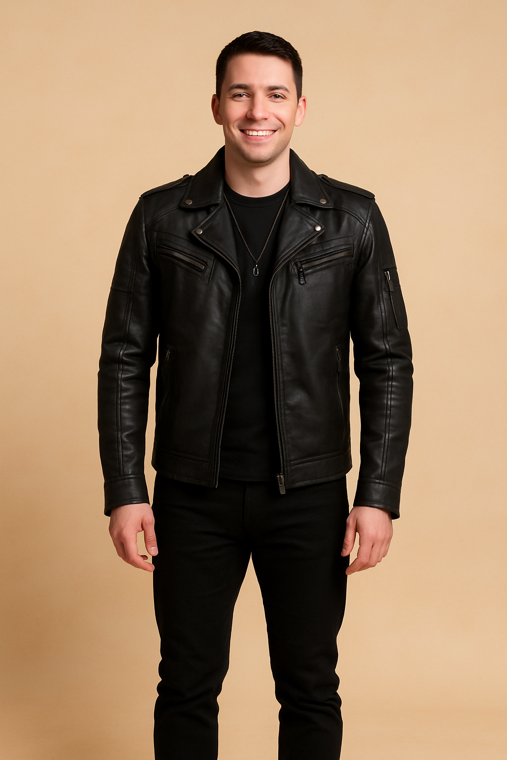 Marcel | Men's Motorcycle Jacket in Style 0
