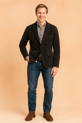 Men's Corduroy Jacket with Front Pockets | Winter 0