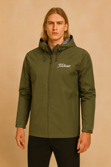 Men's Sports Jacket with Hood and Zipper 2