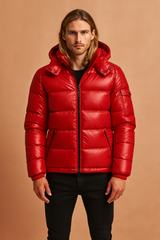 Men's Winter Down Jacket with Hood 1