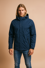 Men's waterproof winter jacket with hood, outdoor sports 3