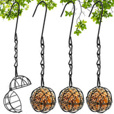 Metal Hanging Bird Feeder Set 0