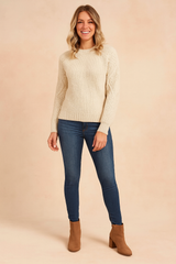 Milena | Sweater with decorative sleeves 0