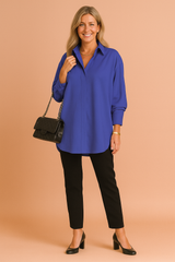 Monaco | Elegant oversized shirt blouse 3