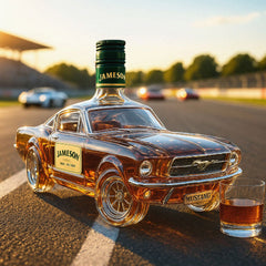 Mustang Car Shaped Whiskey Decanter for Home Bar 6