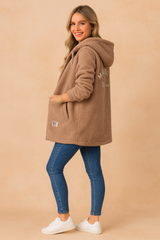 Natalia | Long Winter Jacket with Hood 2