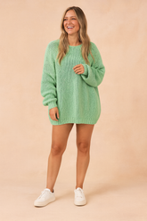Natalia | Oversized round neck sweater 0