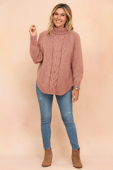 Oliwia | Oversized turtleneck sweater 2