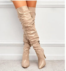 Over-the-knee boots for women | Pointed-toe stilettos 2
