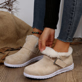 Plush Fur Short Boots for Women – Cozy & Stylish Comfort 0