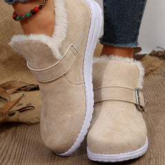 Plush Fur Short Boots for Women – Cozy & Stylish Comfort 2