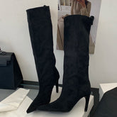 Pointed Toe Knee High Boots for Women – Chic & Stylish 0