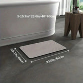 Quick-Dry Non-Slip Diatomite Bath Mat 0