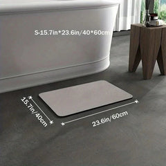 Quick-Dry Non-Slip Diatomite Bath Mat 0