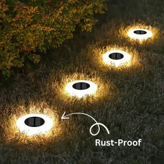 Rust-Proof Solar Outdoor Lights 0