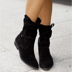 Slouched Ankle Boots for Women – Modern Style & Comfort Design 1
