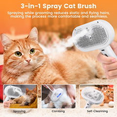 Steam brush for cats and dogs 1