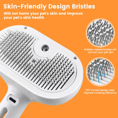 Steam brush for cats and dogs 3