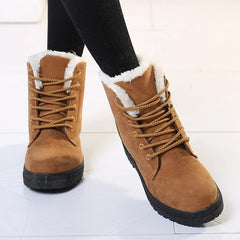 Stylish Short Ankle Boots for Women – Cozy & Warm for Winter 0