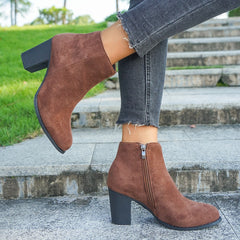 Suede Ankle Boots for Women – Chic & Comfortable 0