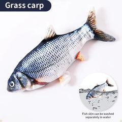 USB Charging Interactive Cat Toy Fish 0