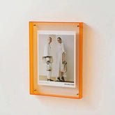 Vibrant Acrylic Photo Frame With Colored Edges 0