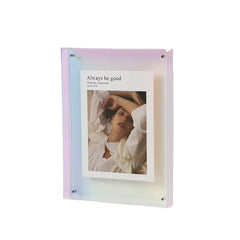 Vibrant Acrylic Photo Frame With Colored Edges 1