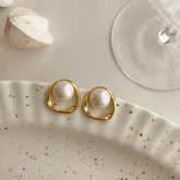 Vintage Silver Pearl Earrings – Elegant Jewelry for Every Occasion 0