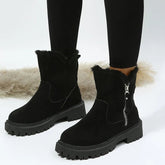 Warm Velvet Winter Boots for Women – Cozy & Stylish Comfort 0
