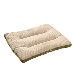 Warm dog bed with soft fleece 0